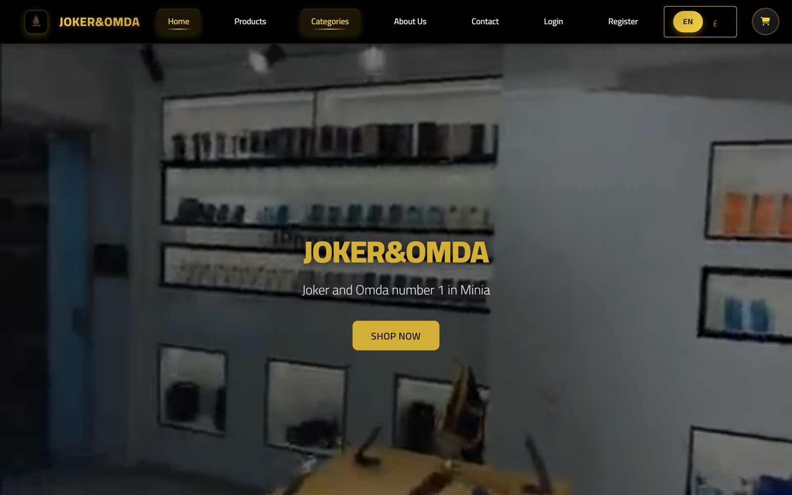 Modern E-Commerce Platform screenshot
