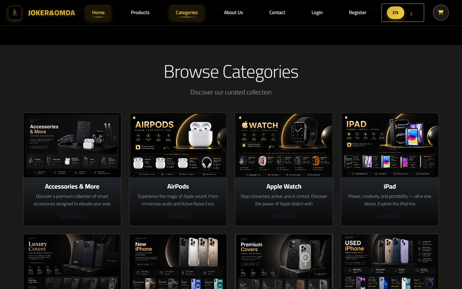 Modern E-Commerce Platform screenshot 2